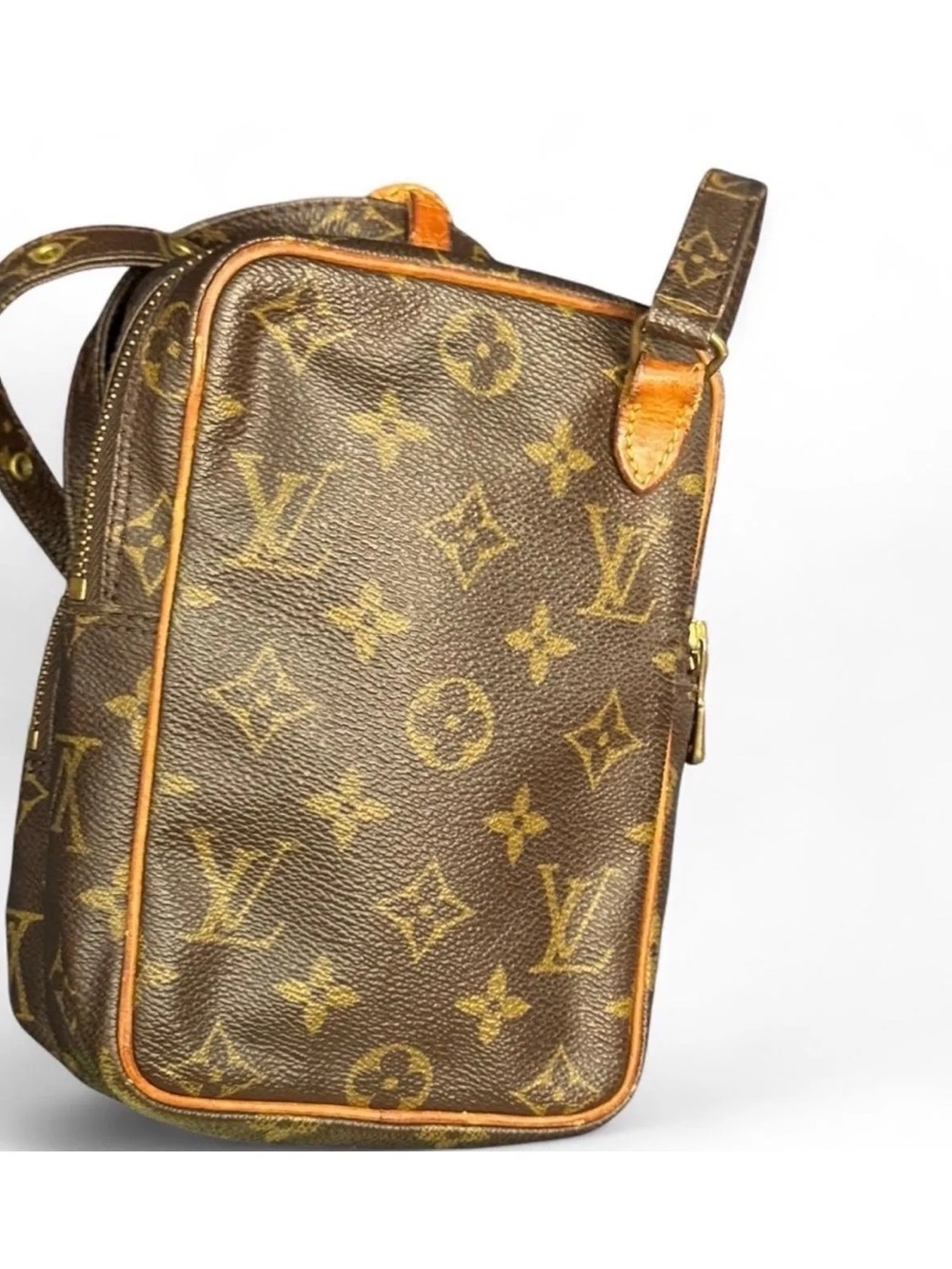 Louis Vuitton Amazone Monogram Crossbody Bag Vintage 1988 Designer Lux LV luxury - Picture 4 of 8